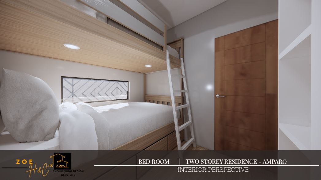 Two Storey Residence Amparo Bedroom